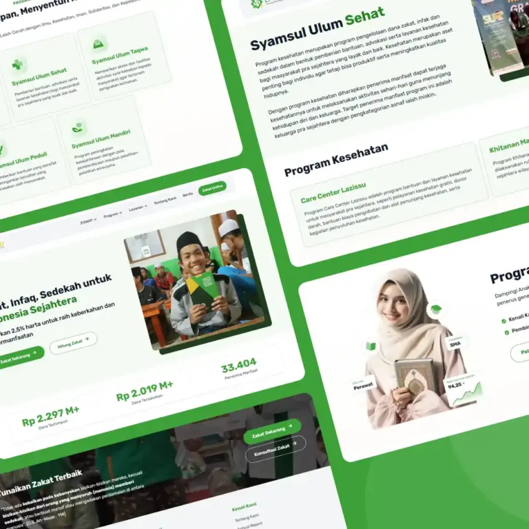 LAZISSU crowdfunding website shown on phone and desktop screens